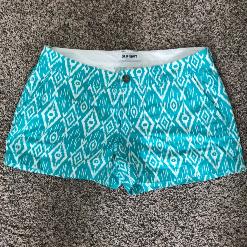 Old Navy patterned shorts